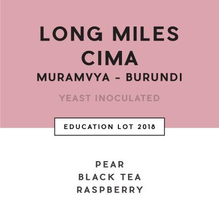 Long Miles Cima - 2018 Harvest