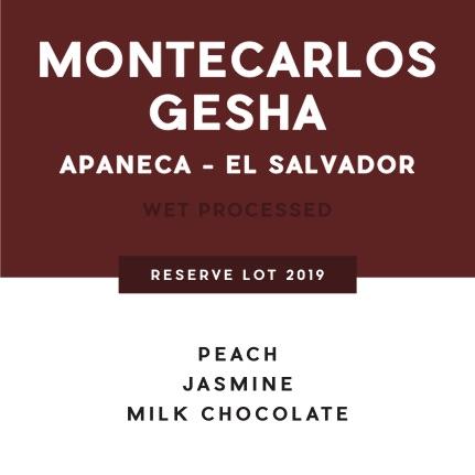 Montecarlos - Gesha - 2019 Harvest