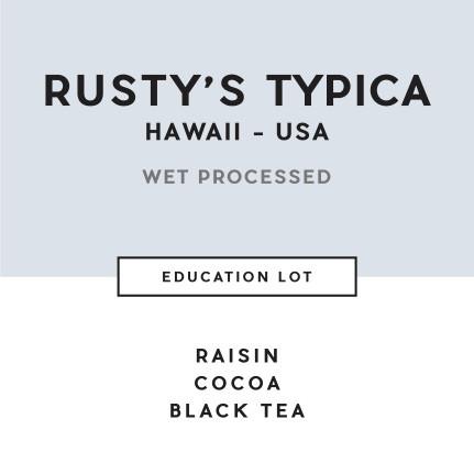 Rusty's Typica